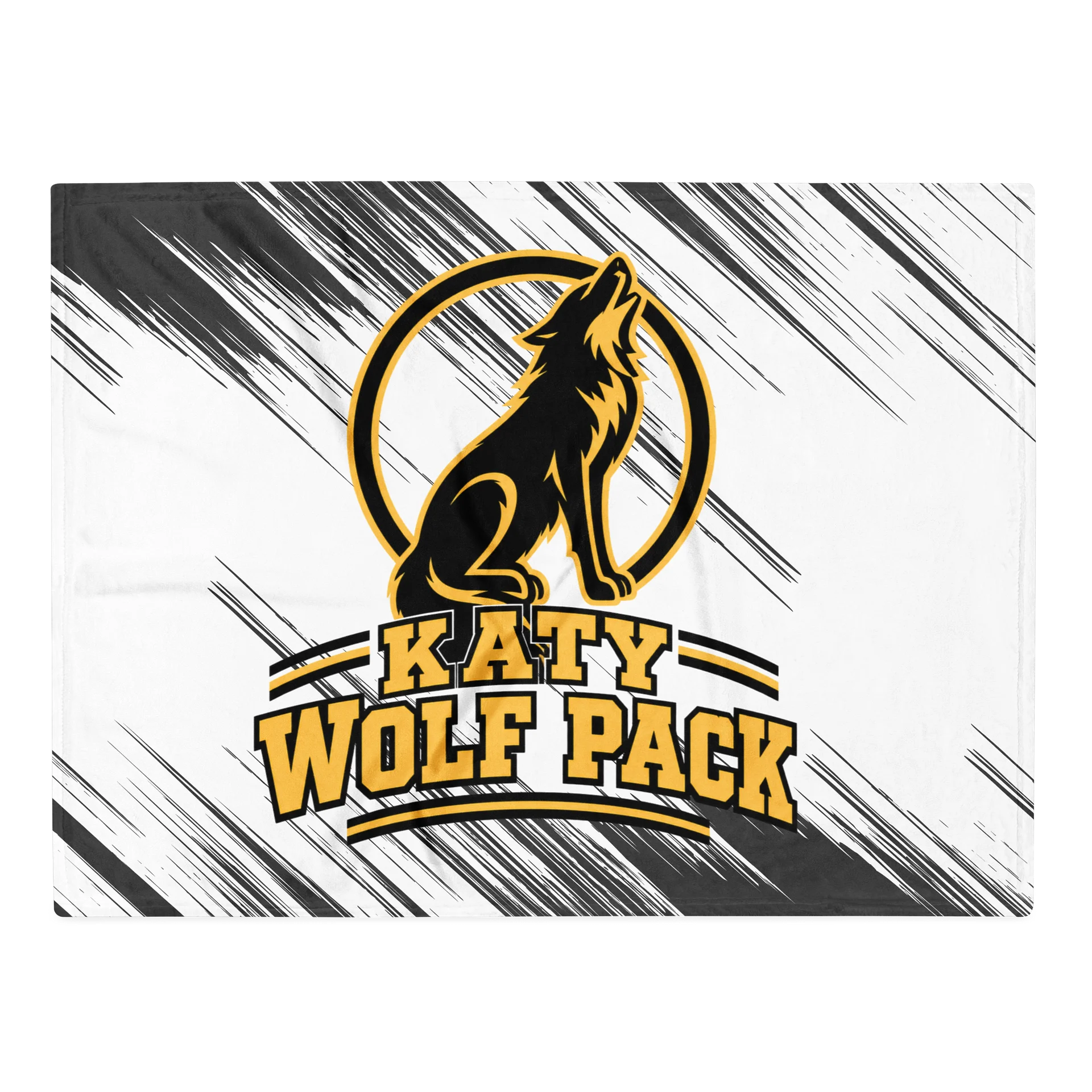 Katy Wolf Pack Throw Blanket (3 sizes) product image (1)