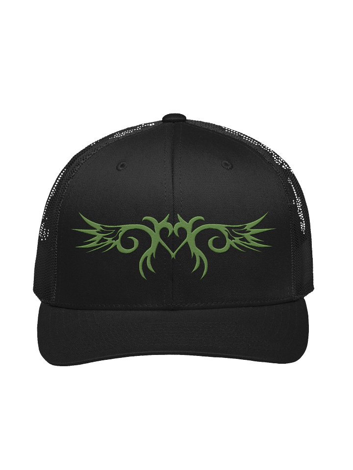 Calypso Corvidae Tramp Stamp Trucker Hat [Black] product image (1)