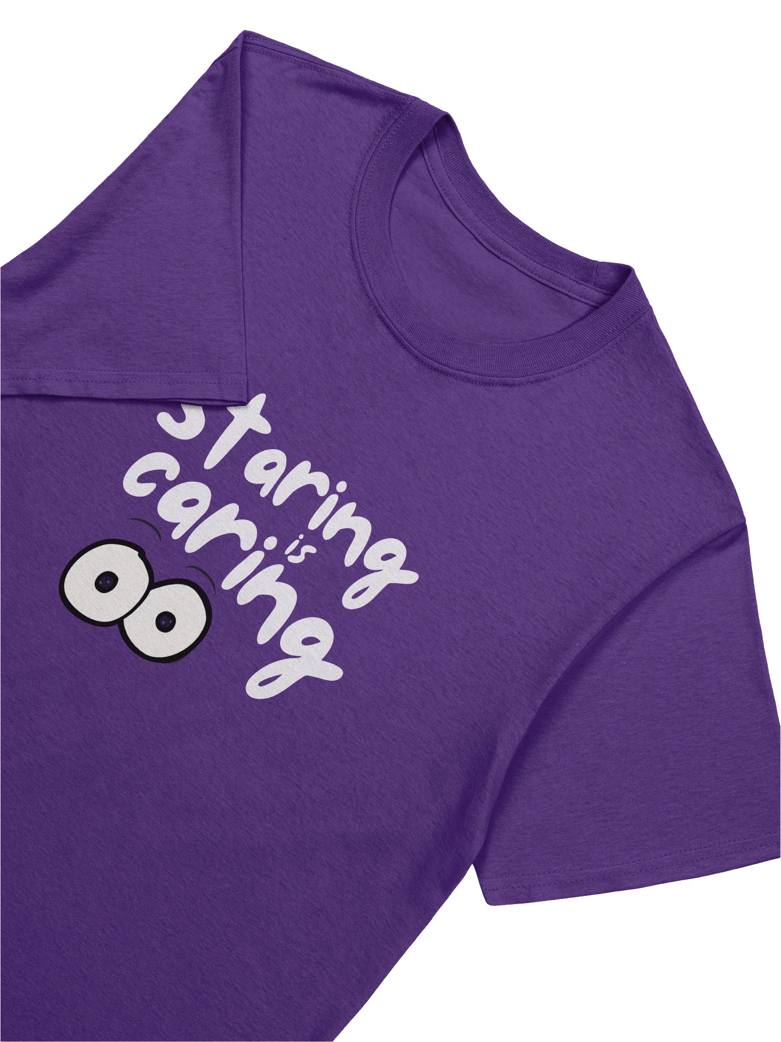 Staring is Caring Unisex T-shirt product image (7)