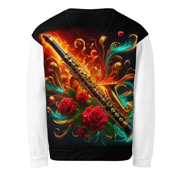 Flame Clarinet Harmonies - Unisex Sweatshirt #34 product image (2)