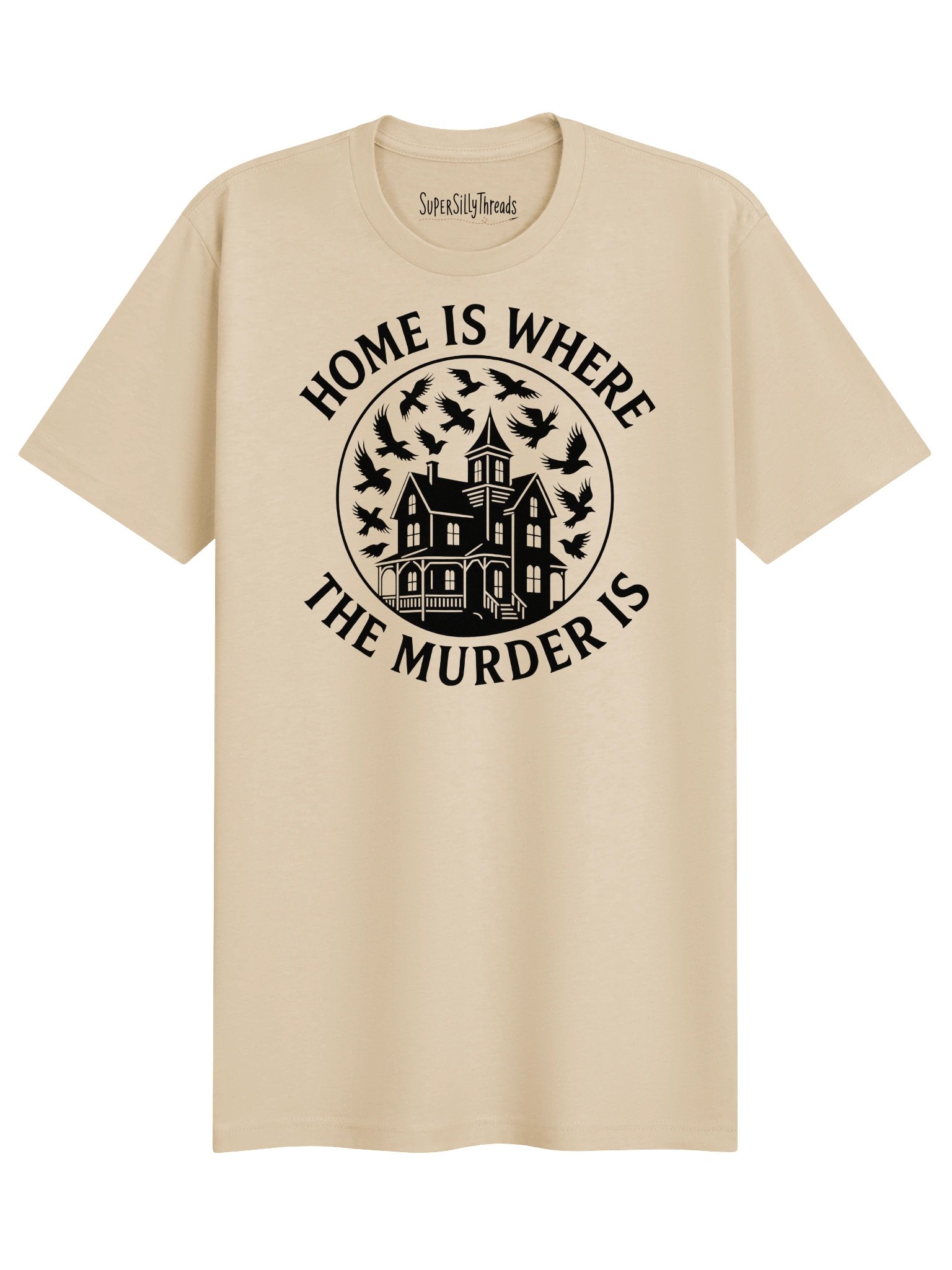 Home Is Where the Murder Is Crow Tee product image (1)