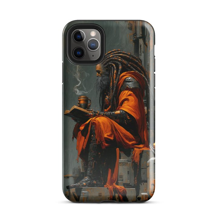Cyber Monk: Wisdom of the Future iPhone® Tough Case product image (2)