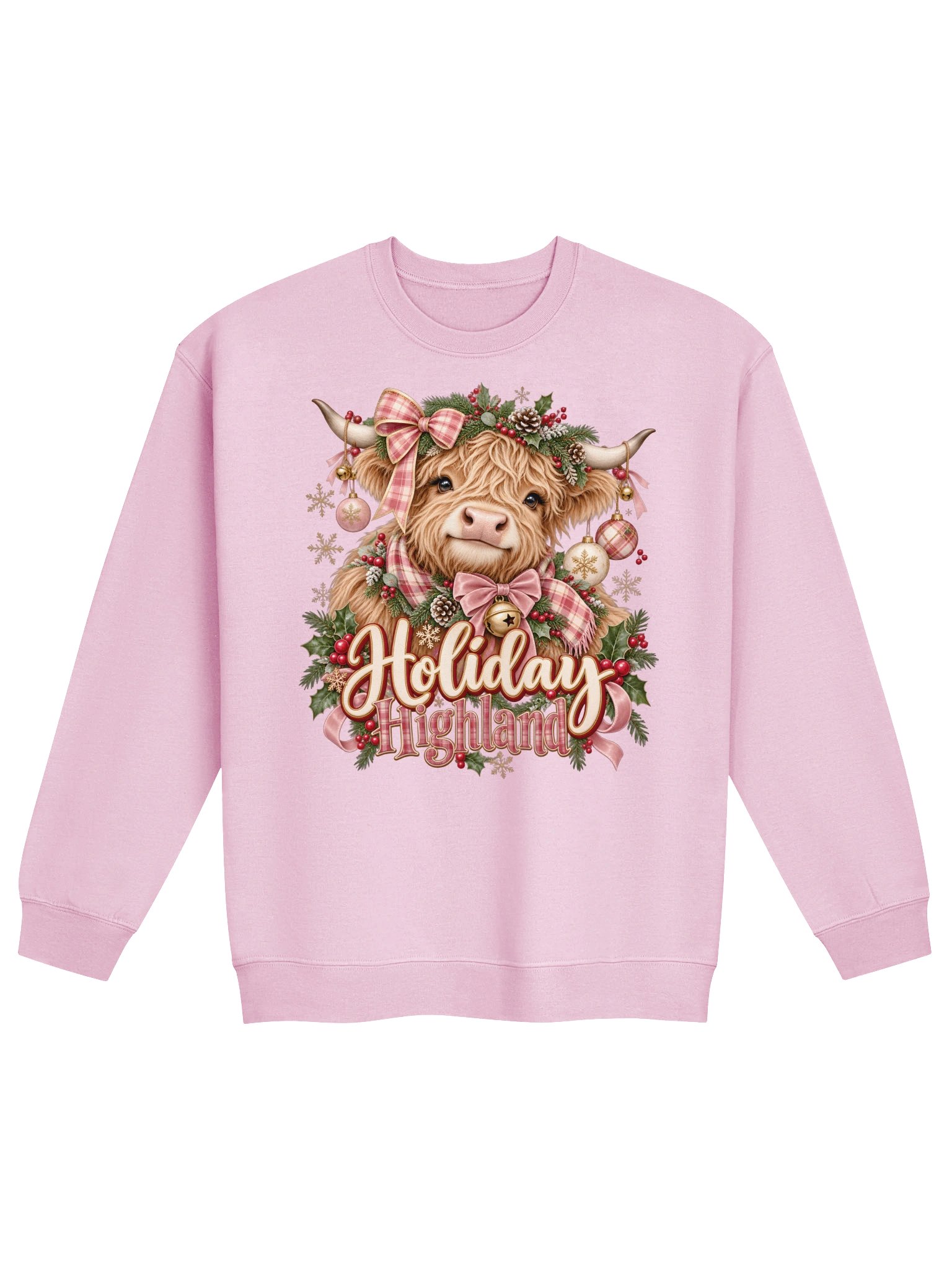 Holiday Highland Coquette Christmas Cow product image (1)