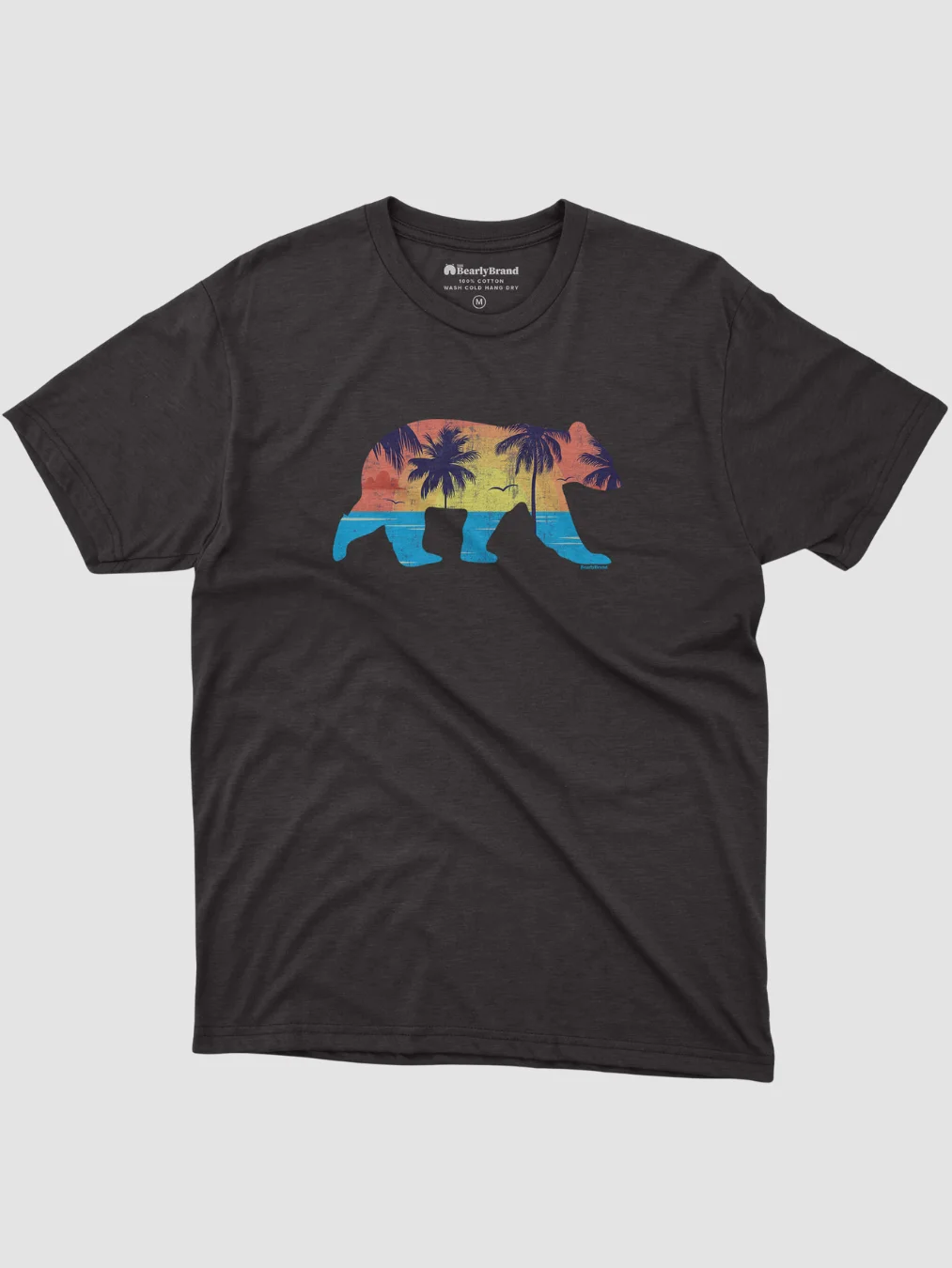 Sunset Beach Bear T-Shirt product image (1)