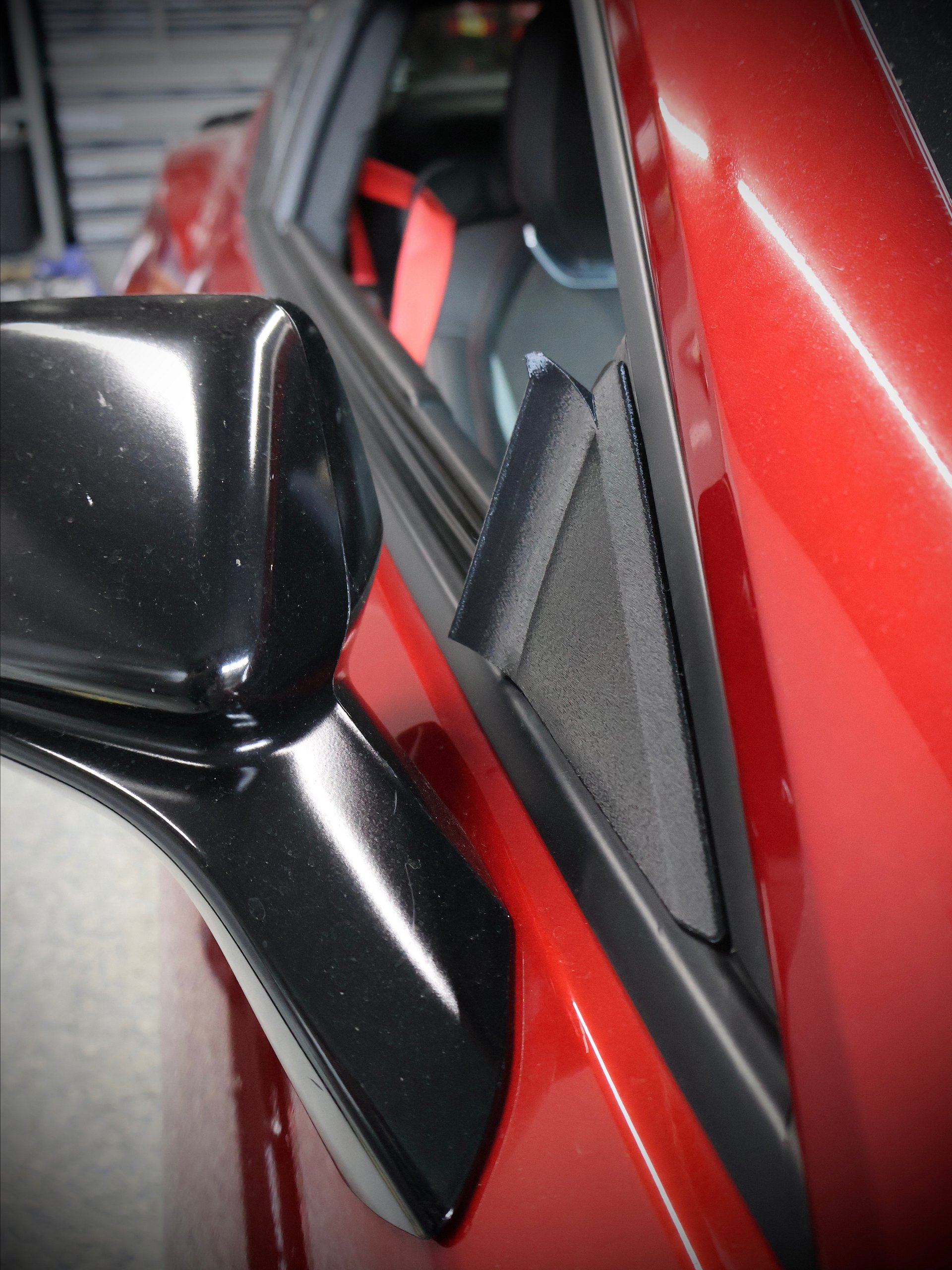 Camaro Anti-Buffeting Wind Deflectors v2 // 2016-2024 // All Trim Levels product image (3)