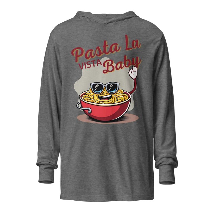 Pasta La Vista Baby Hooded Long Sleeve Tee product image (2)