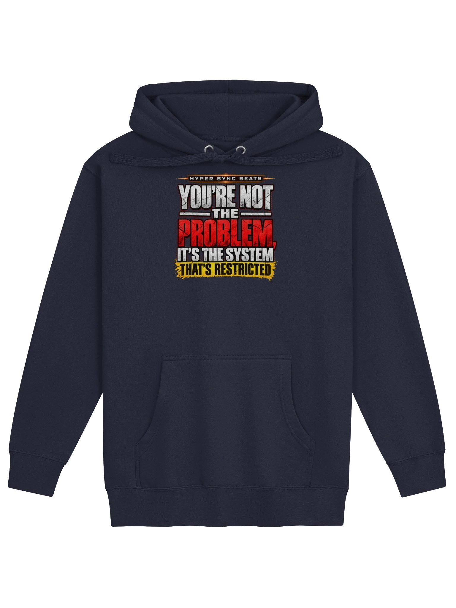 I Outlived My Excuses — Hyper Sync Beats Premium Graphic Hoodie product image (1)