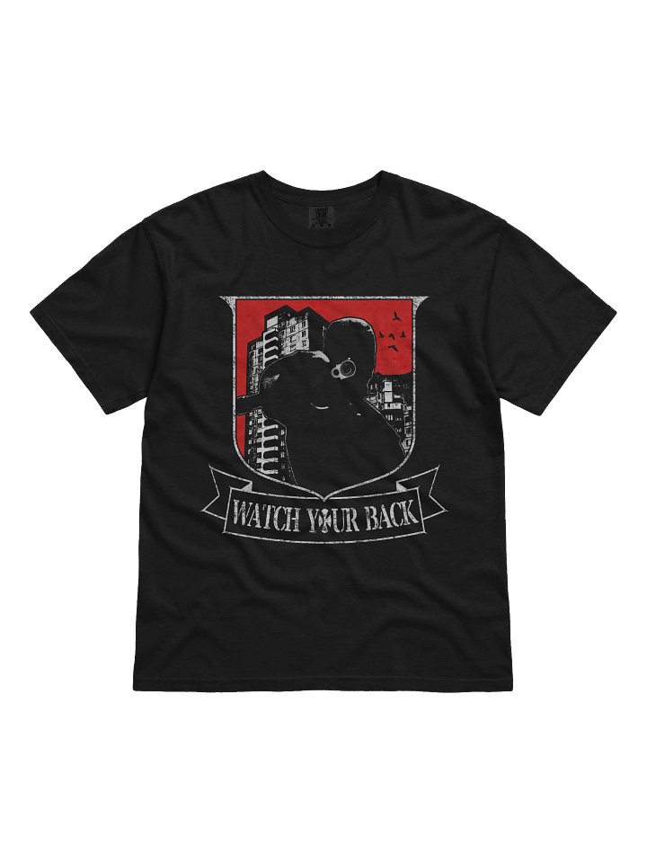 "WATCH YOUR BACK" LIMITED TSHIRT BACKPRINT product image (1)