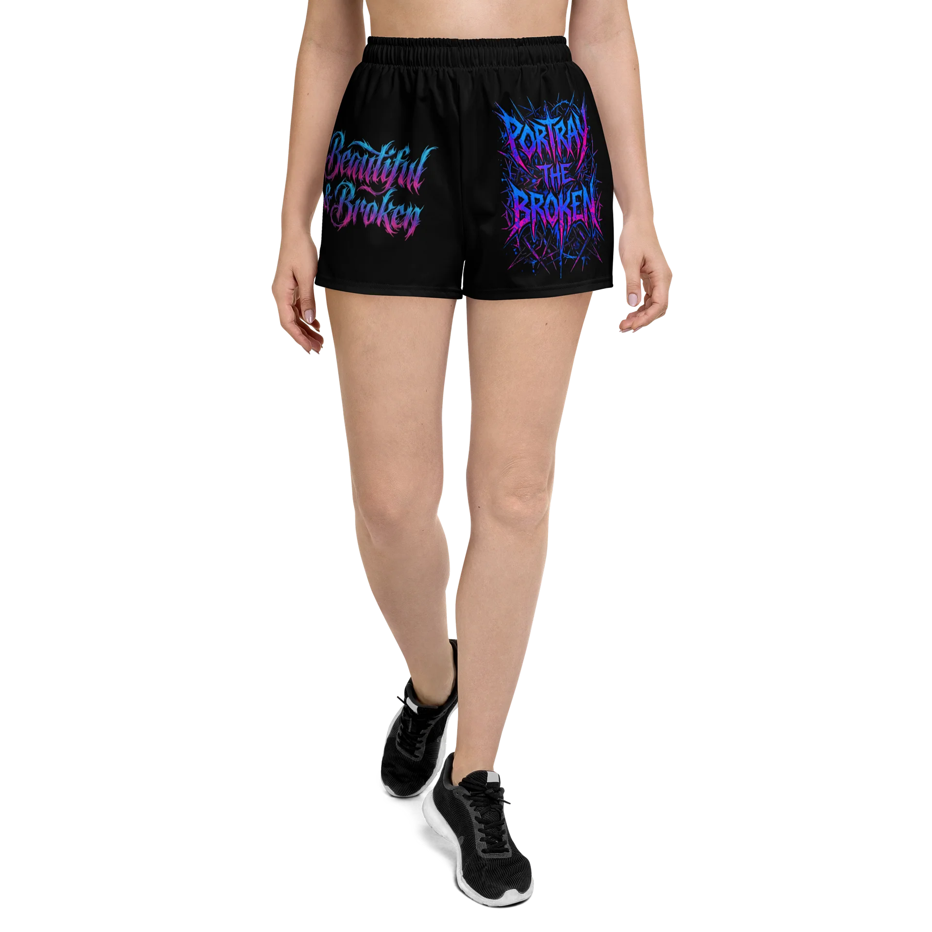 Portray the Broken Athletic Shorts product image (1)