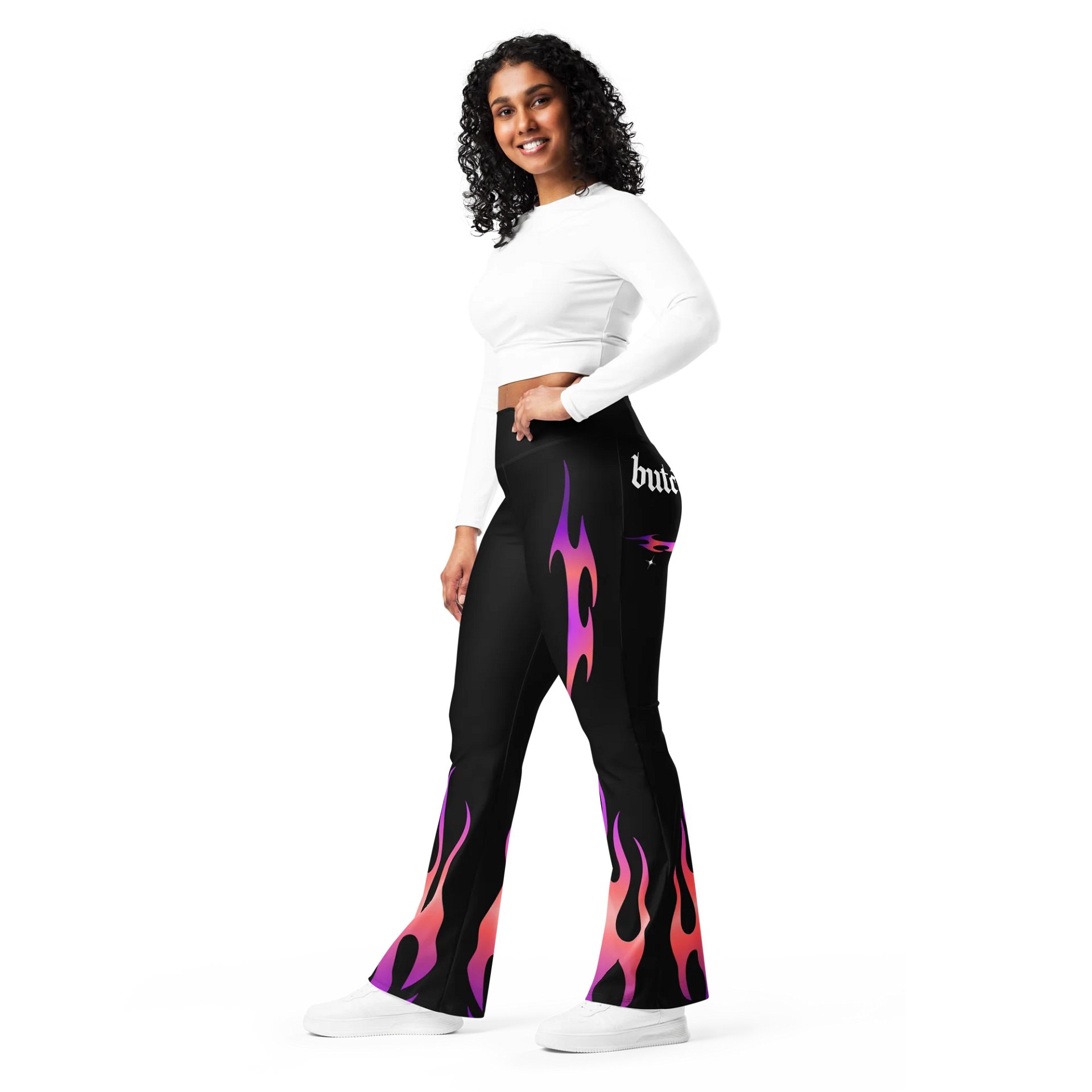 Butch Bait Flare Leggings (Recycled Polyester) product image (4)