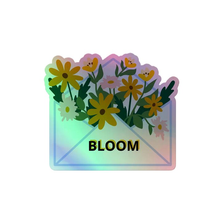 BLOOM Holographic Stickers product image (2)