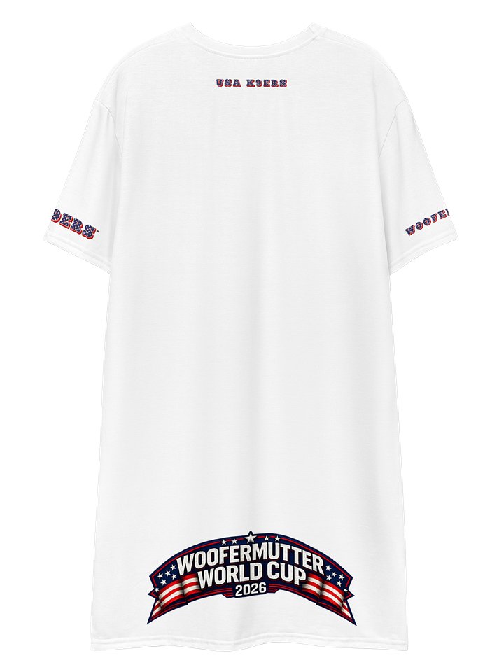 WooferMutter™ World Cup Chihuahua Soccer T-shirt Dress product image (2)