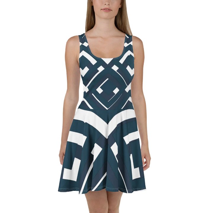 Diamond Dream 'Philius' All-Over Print Skater Dress product image (2)