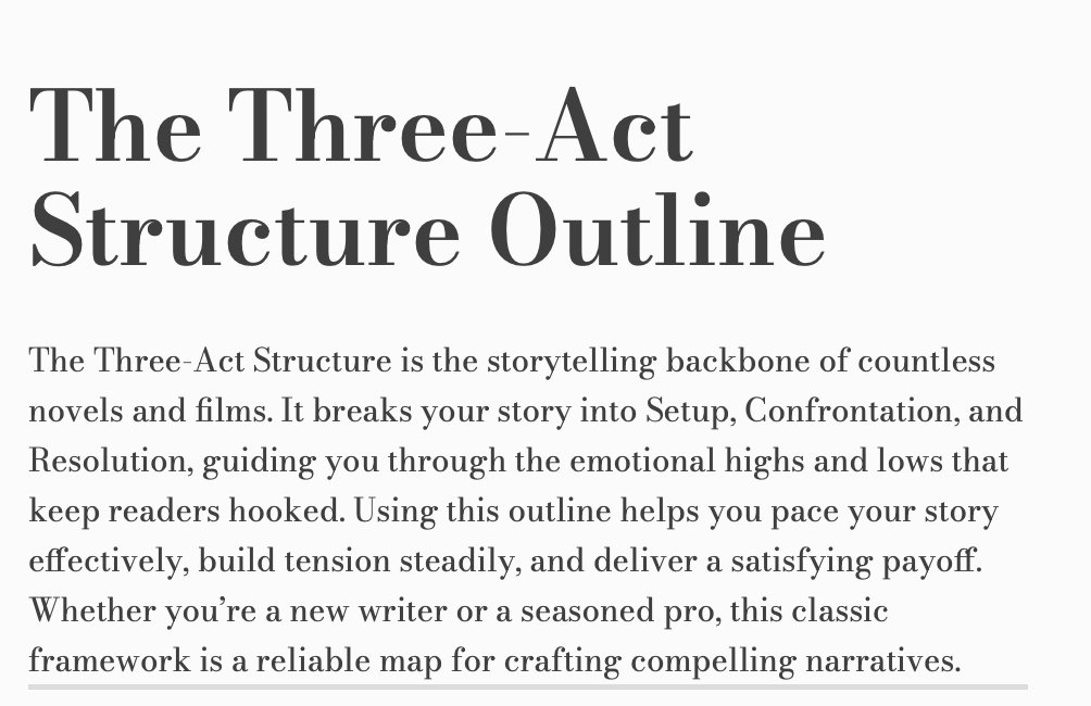 The Outline Basics product image (3)