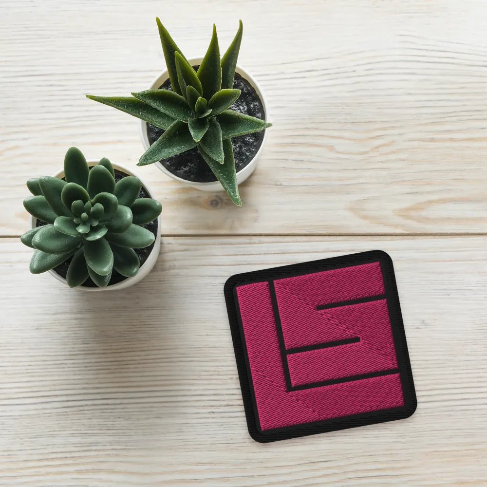LS Square Patch (Pink) product image (4)