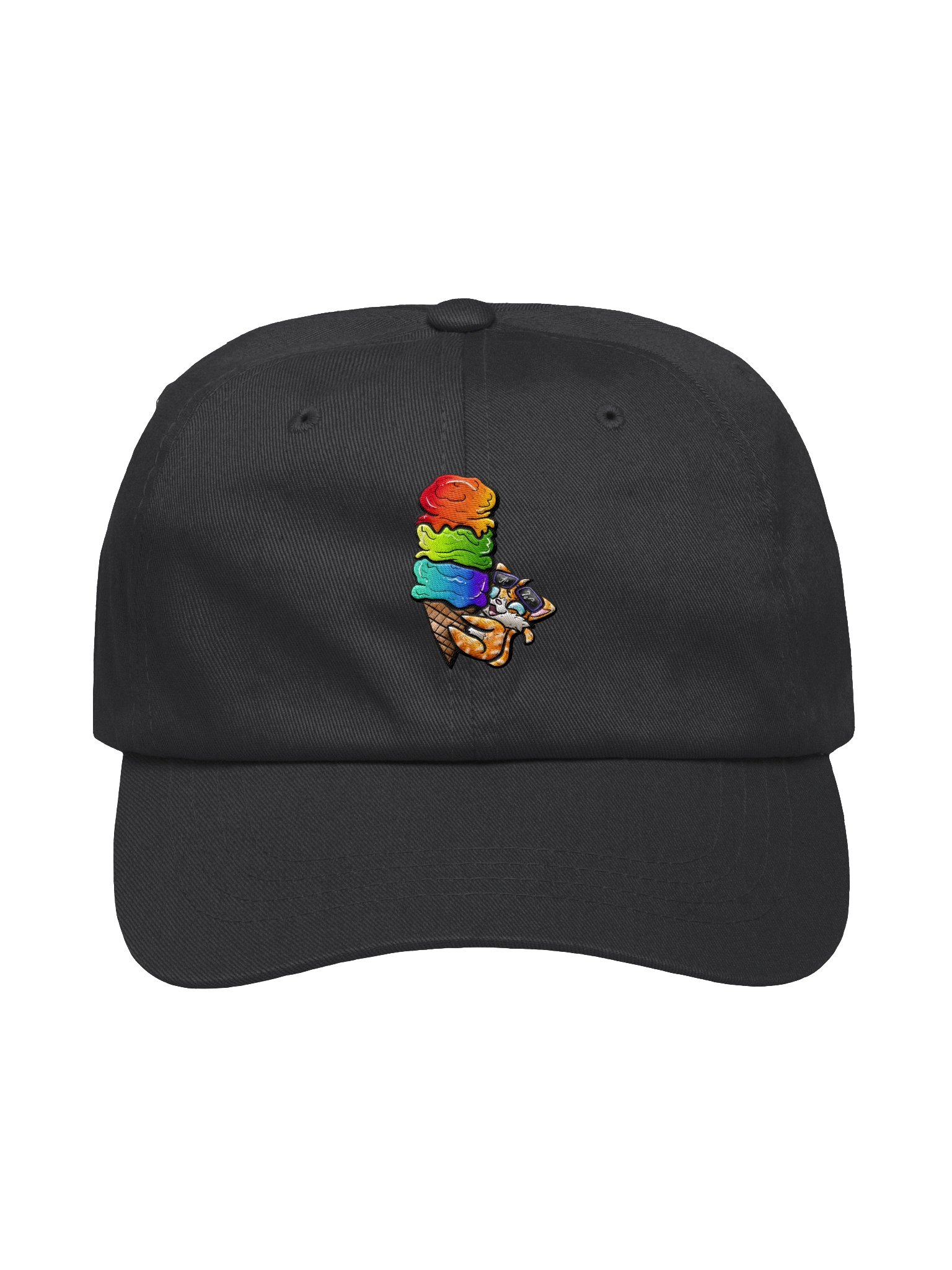Arcade Warrior Rainbow Ice Cream Cat Hat product image (10)