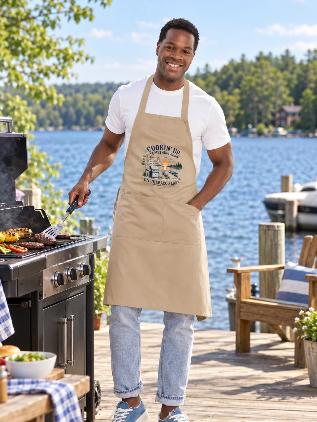 Cookin’ Up Something Good on Chebacco Apron