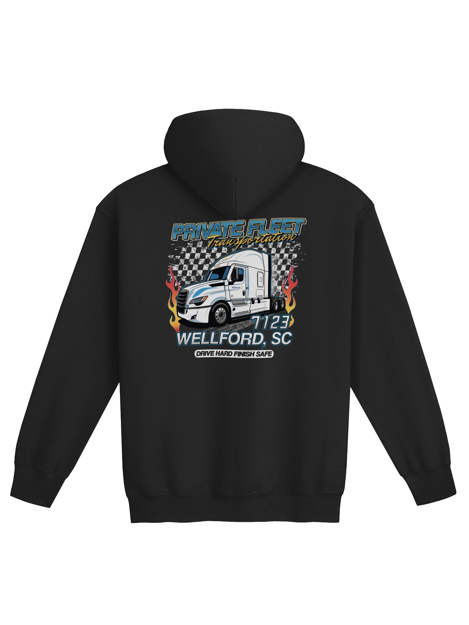 7123 Wellford Private Fleet Racing Theme Zip-up product image (1)