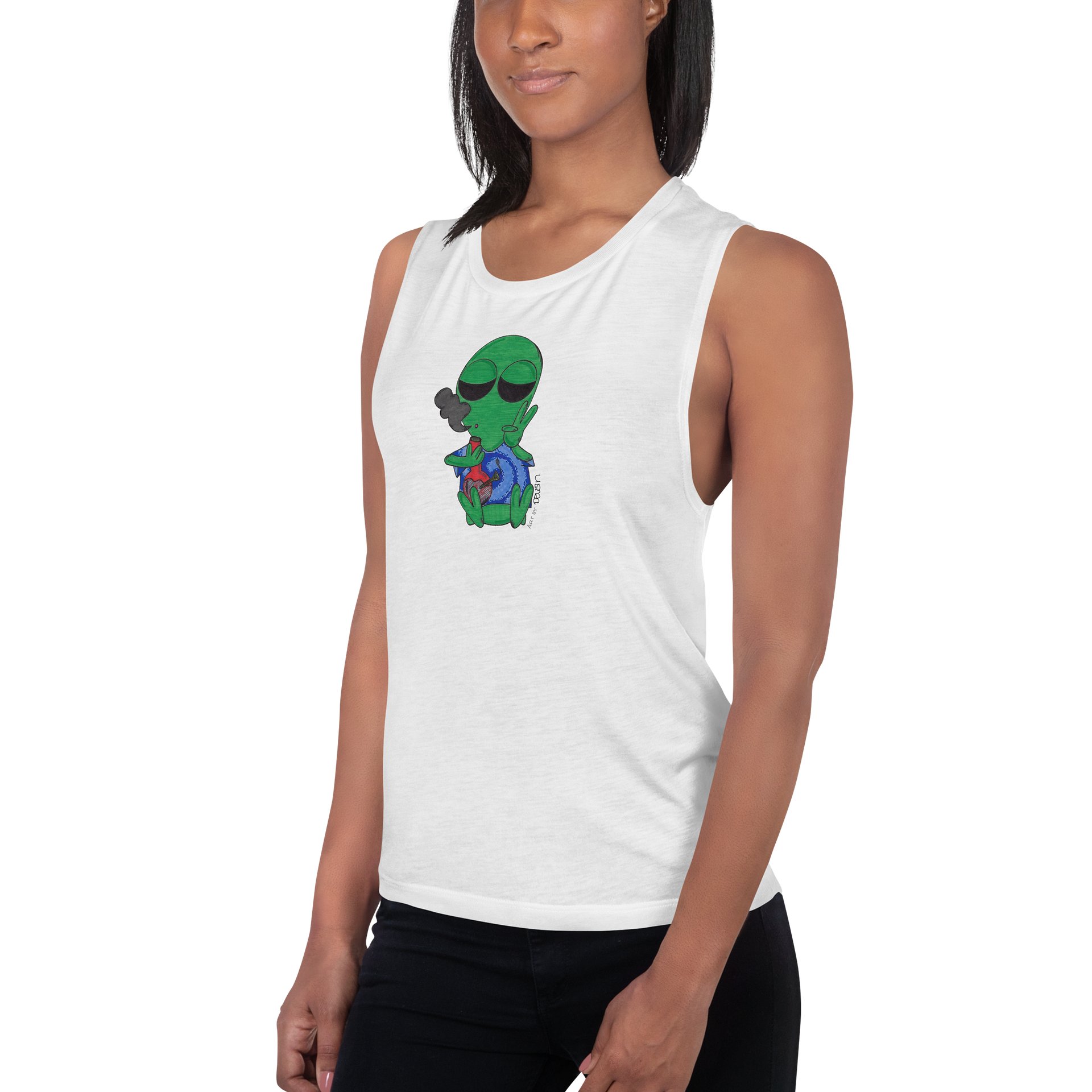 Stoner Alien Tank Top product image (2)