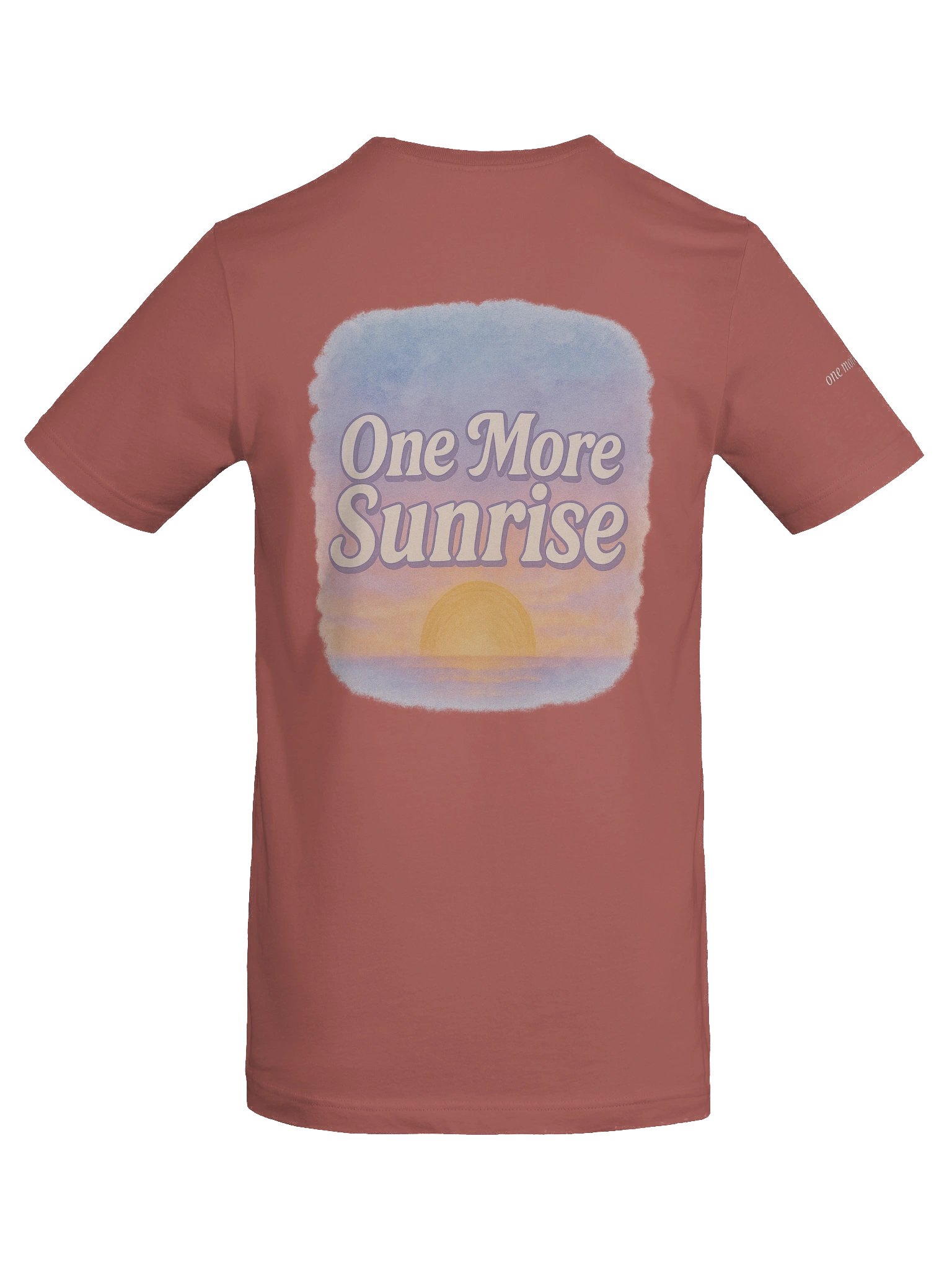 Watercolor, Back, One More Sunrise, DTG product image (5)