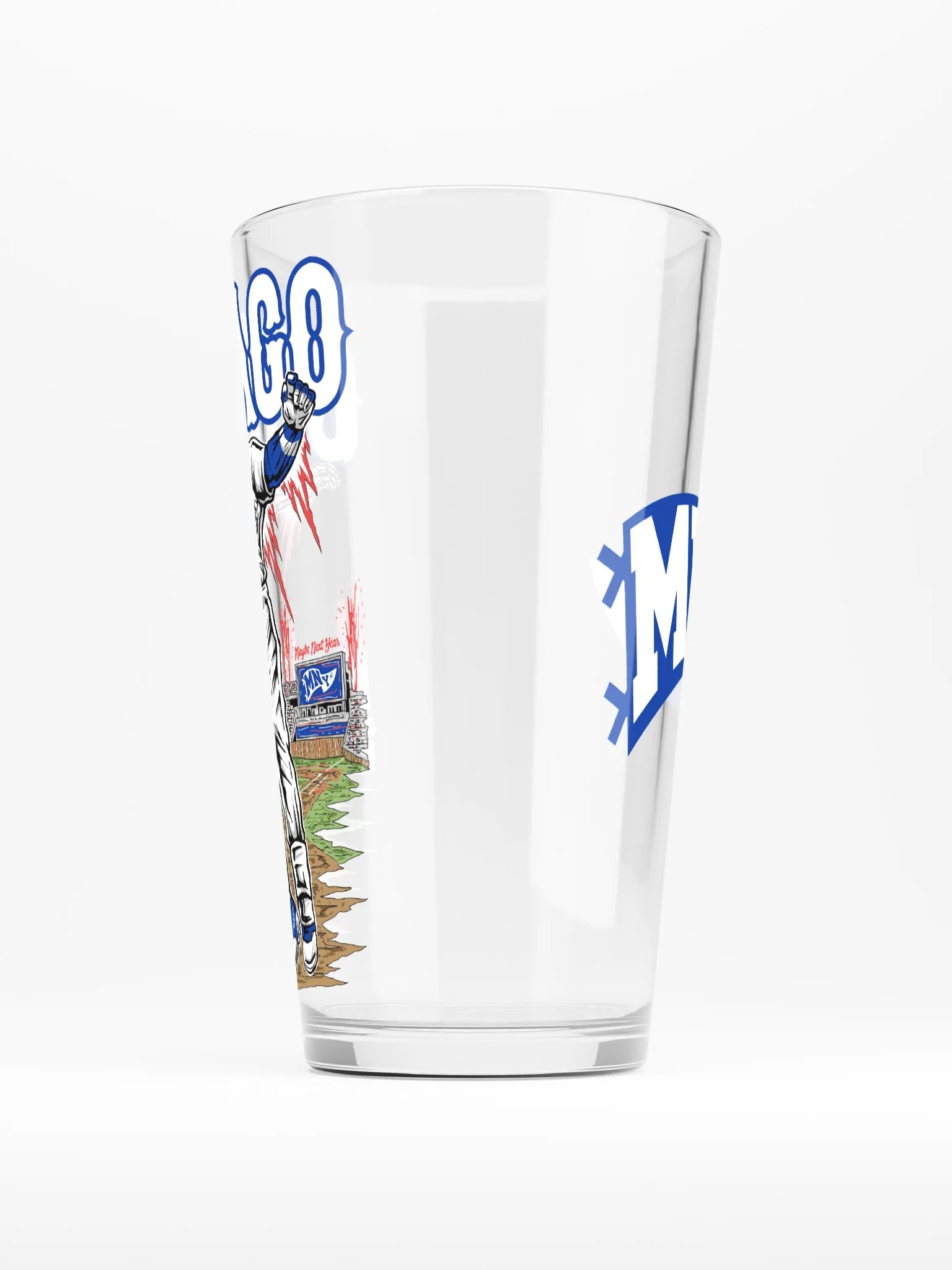Chicago, Welcome to Baseball Pint Glass product image (2)