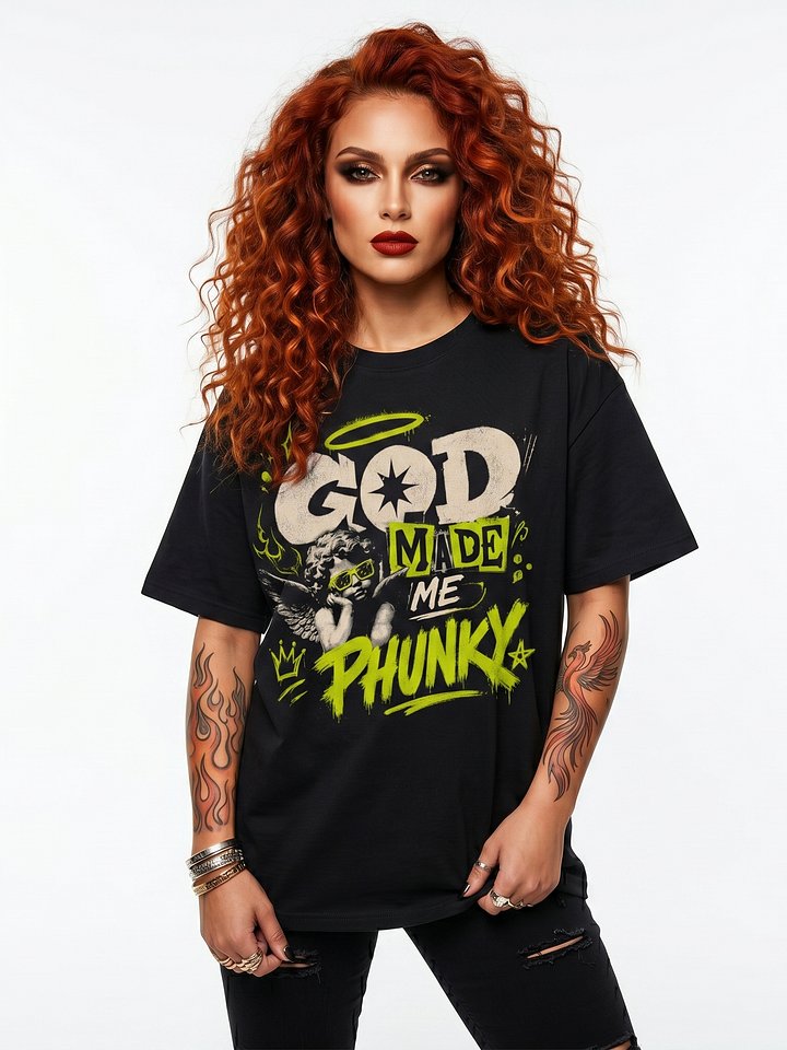God Made Me Phunky Tee product image (1)