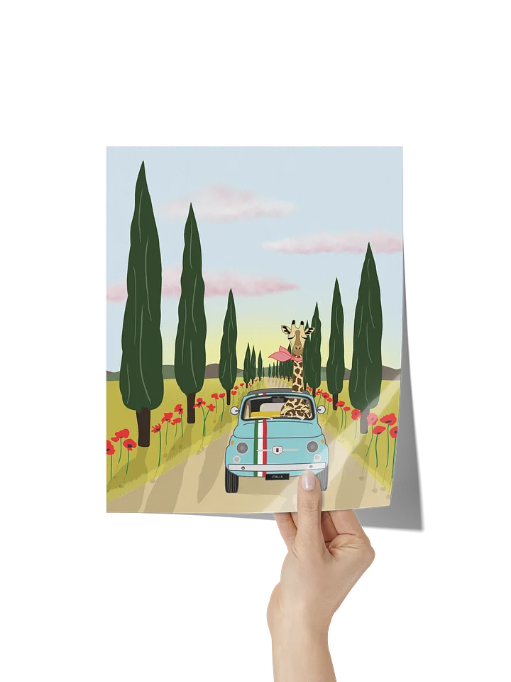 Driving Through Tuscany - Poster product image (2)