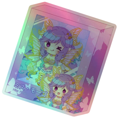 Holographic Mogo Doll Sticker product image (2)