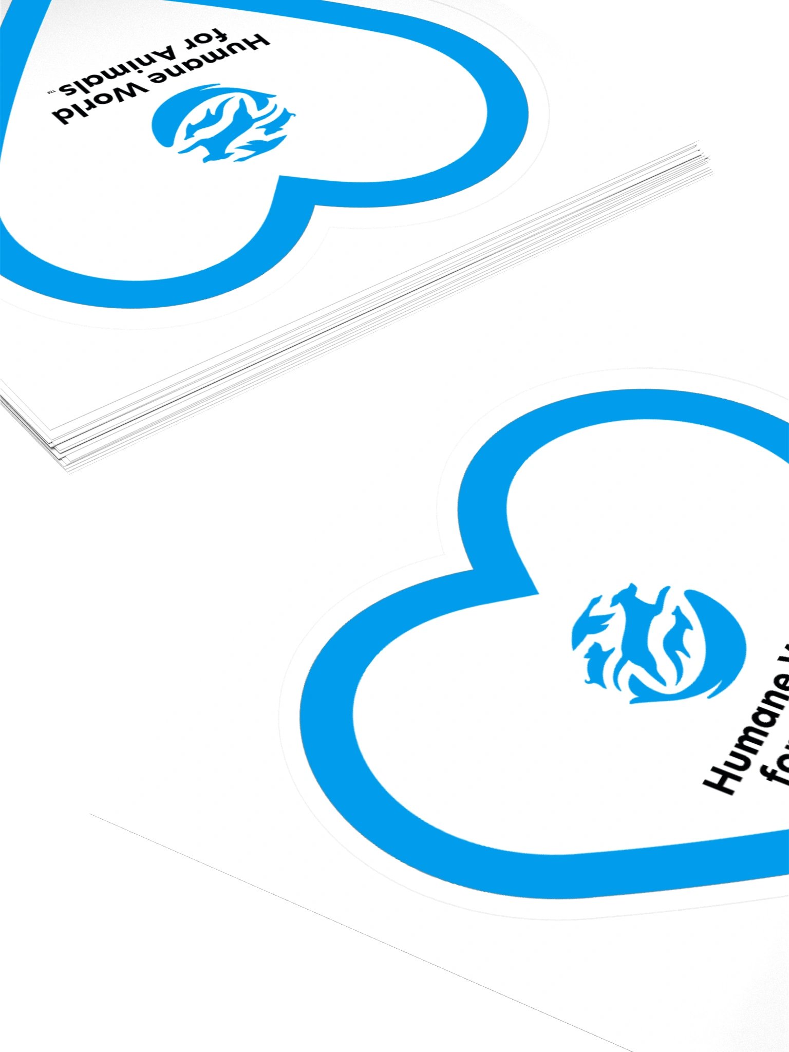 Blue heart logo - Sticker product image (5)