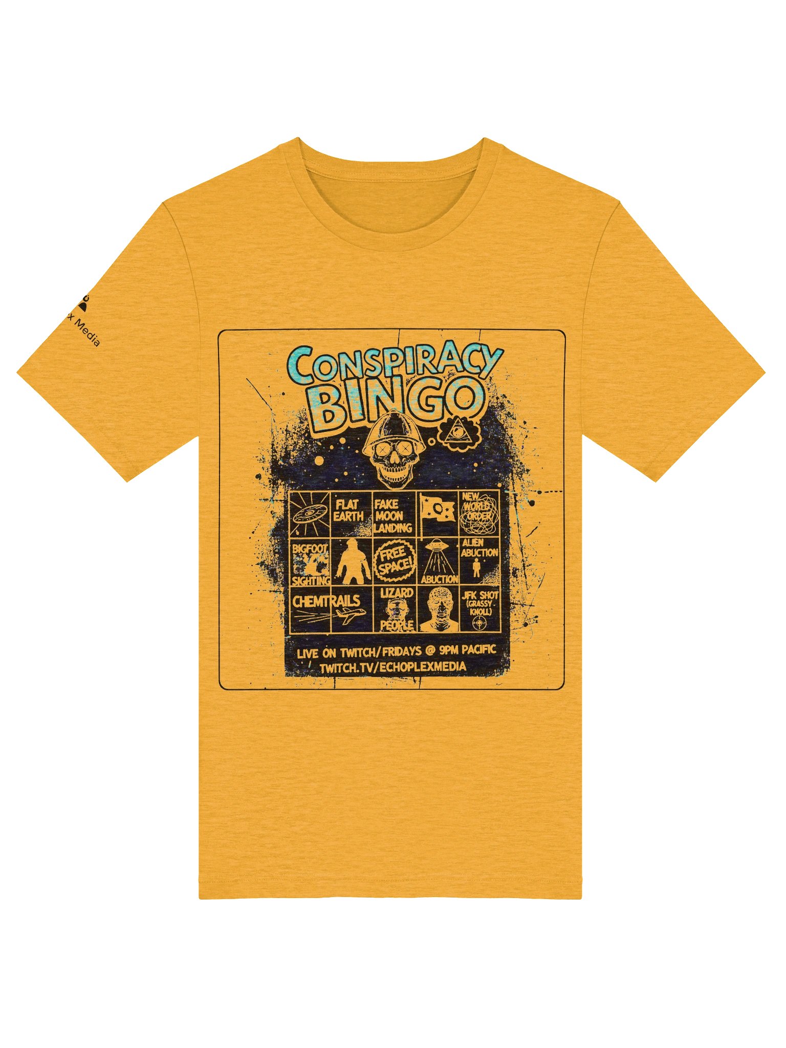 Conspiracy Bingo 2026 Tee - Light Colors product image (6)