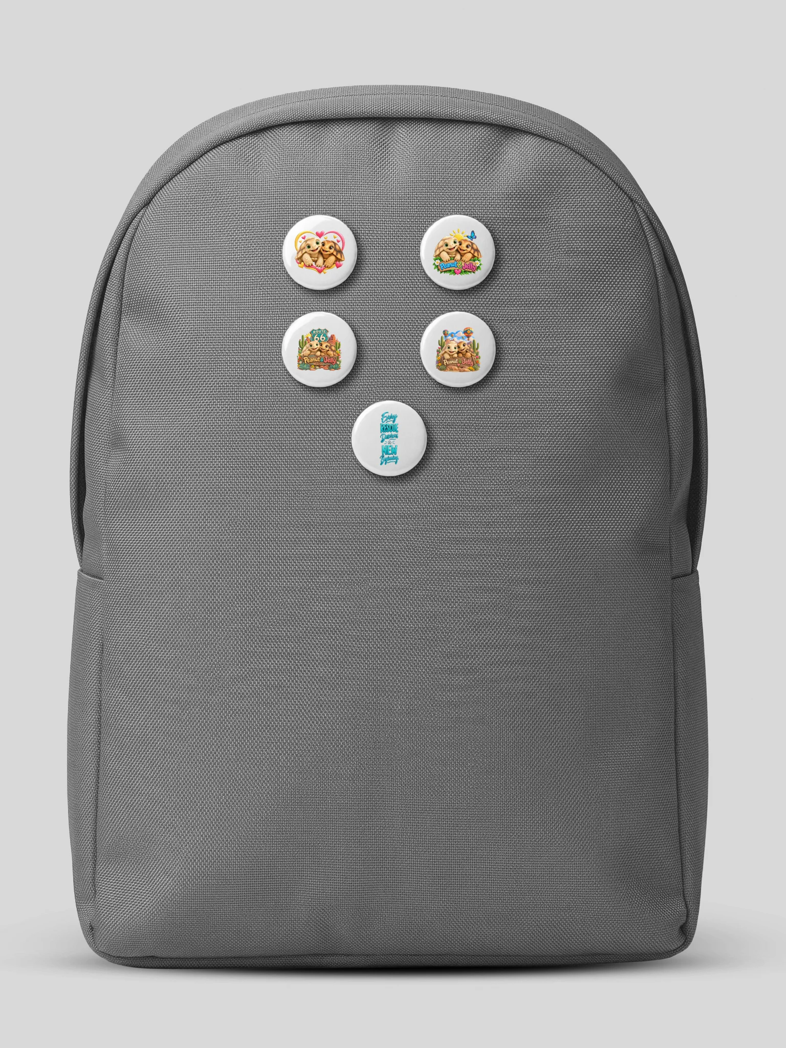 Peanut & Jelly’s Love and Adventure Button Pin Set product image (12)