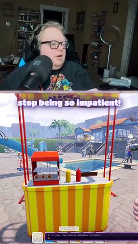 Stop Being So Impatient! #gamingrant #impatientcustomers #waterparksimulator #funnygaming #ClipGPT #streamladder