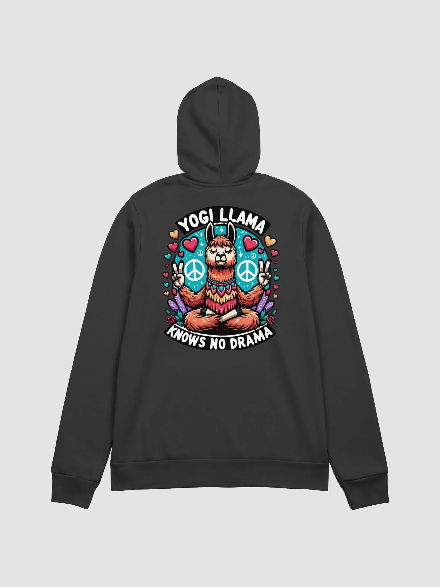 Yogi Llama Knows No Drama Hoodie product image (12)
