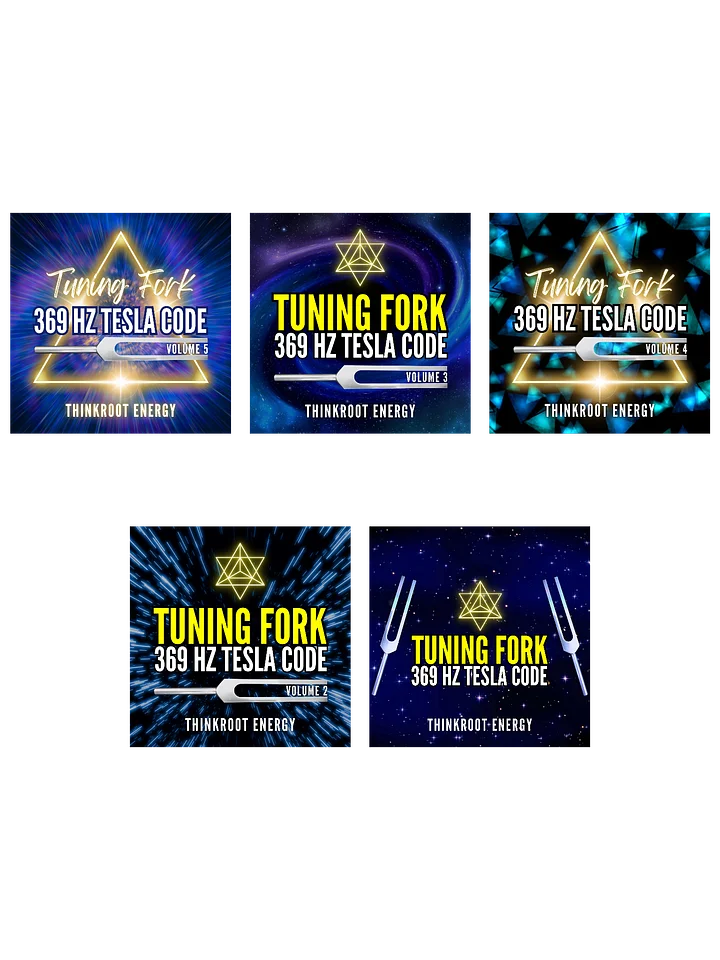 MP3 ALBUM BUNDLE: Tuning Fork 369 Hz Tesla Code product image (1)
