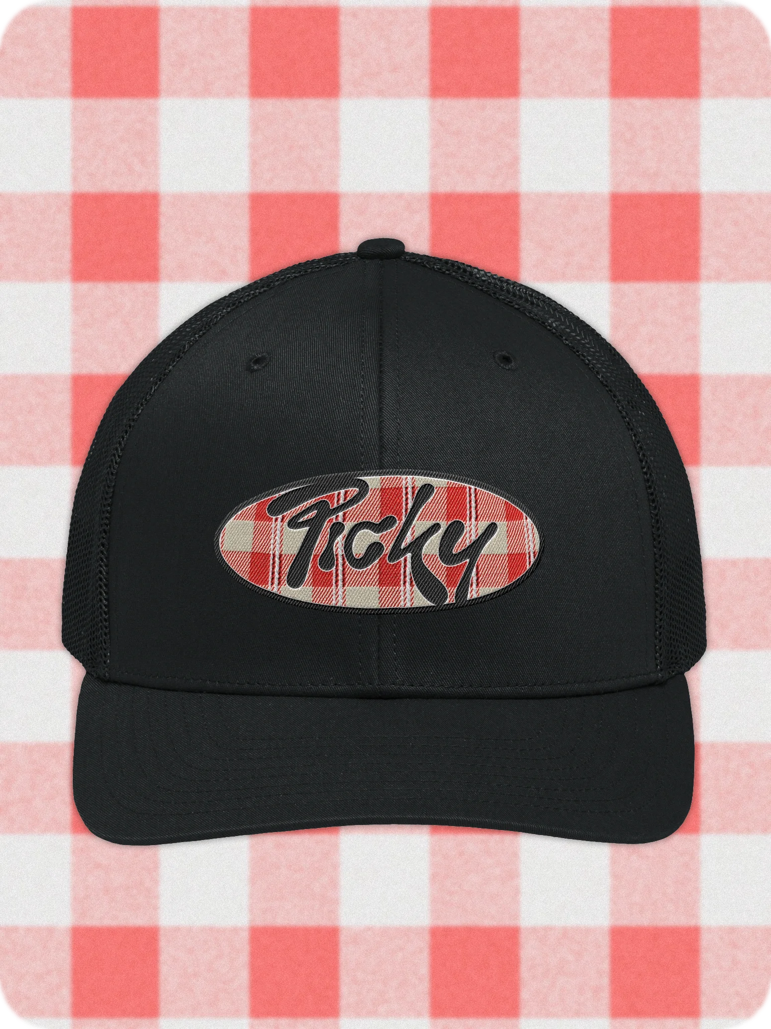 Picky Embroidered Trucker Hat (3 Colors) product image (1)