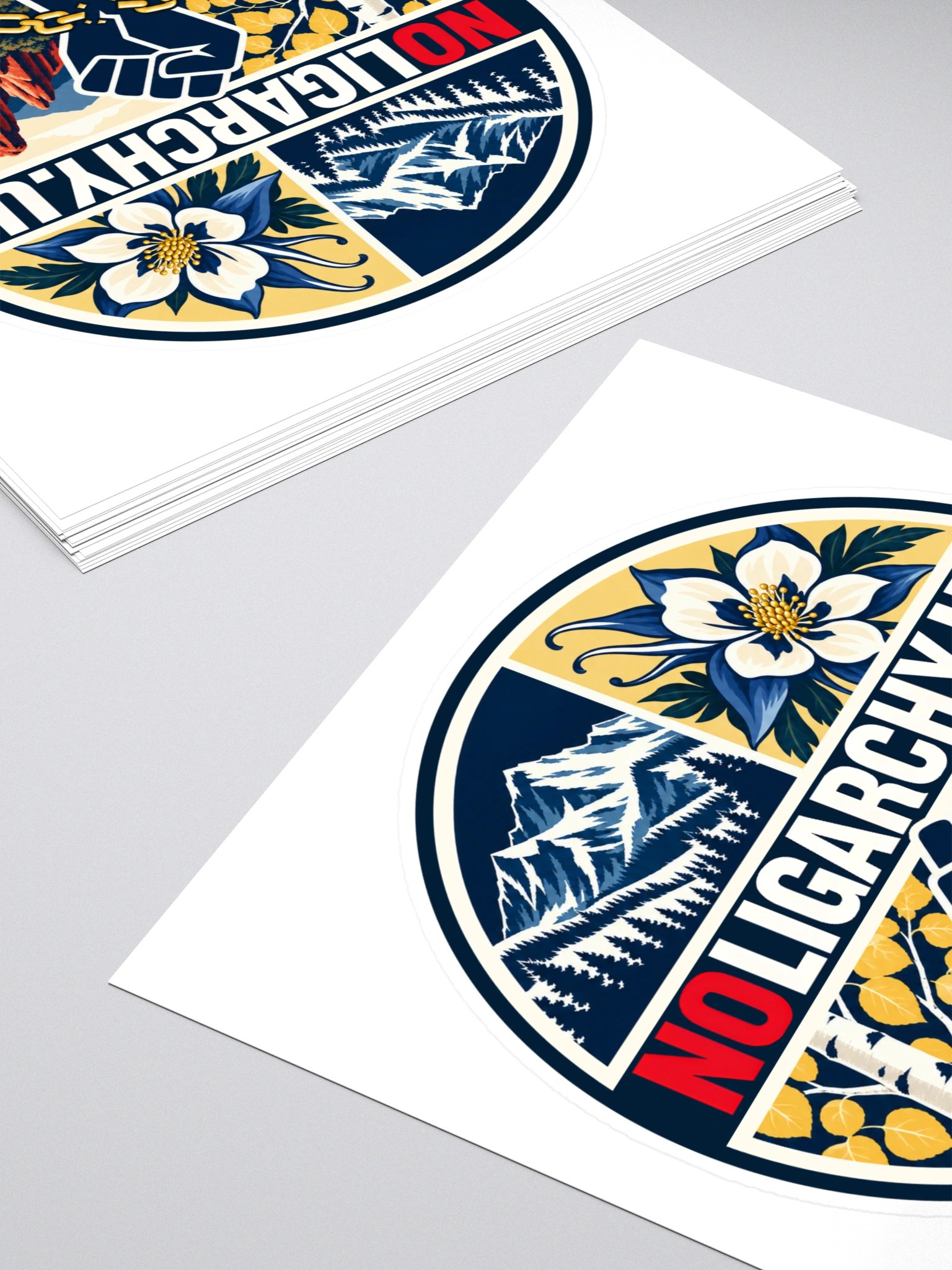 Colorado NOLIGARCHY.US sticker product image (4)