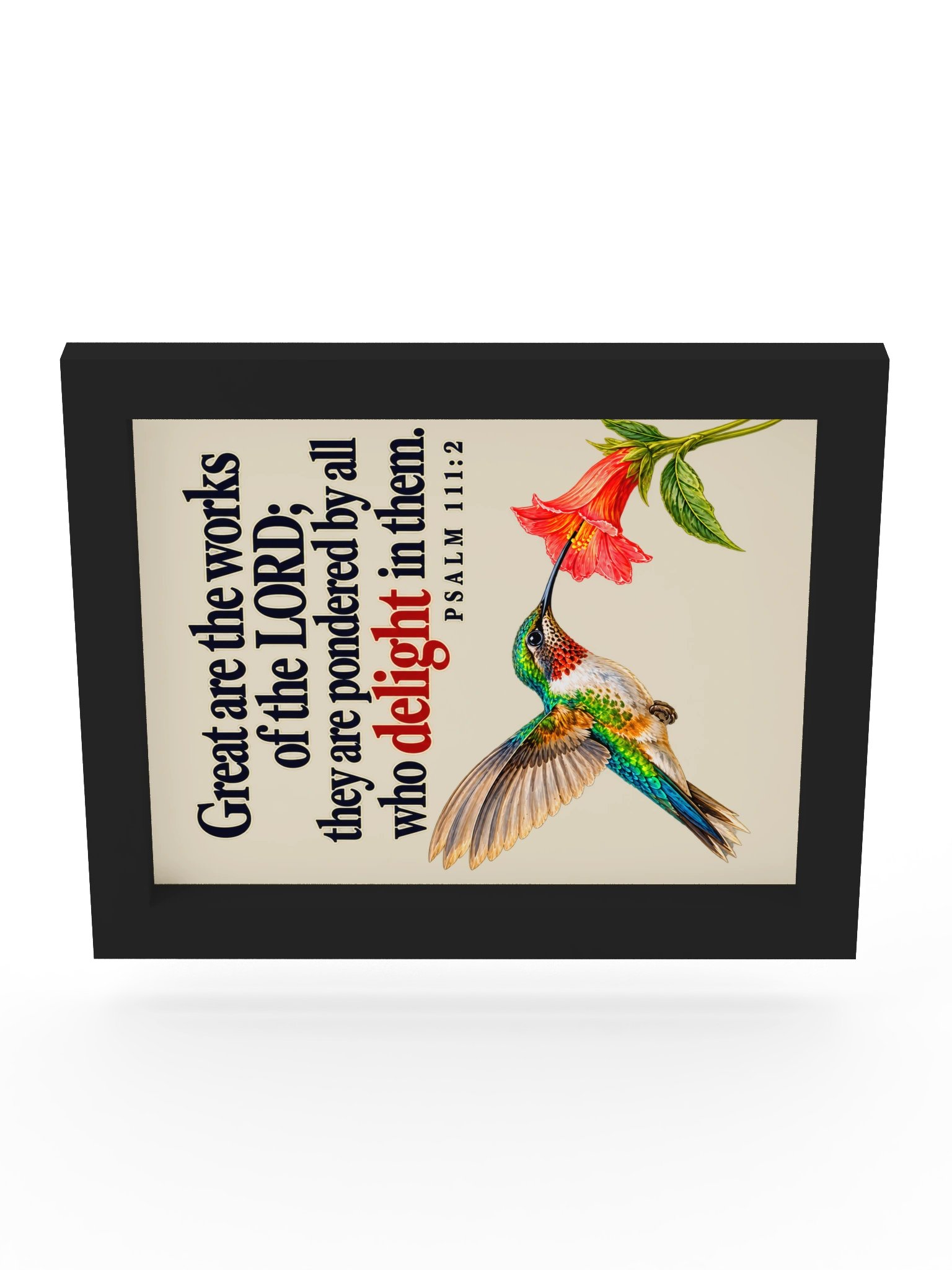 Great Are His Works Framed Wall Art product image (56)