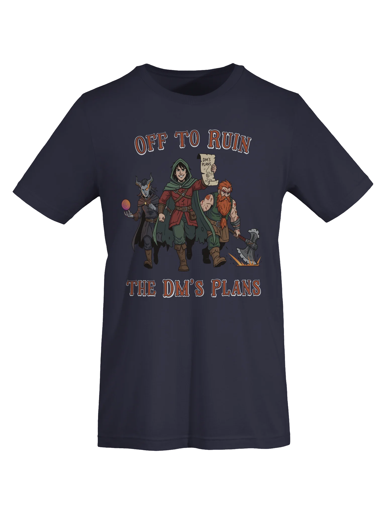 Off to Ruin the DM's Plans Supersoft T-Shirt product image (4)