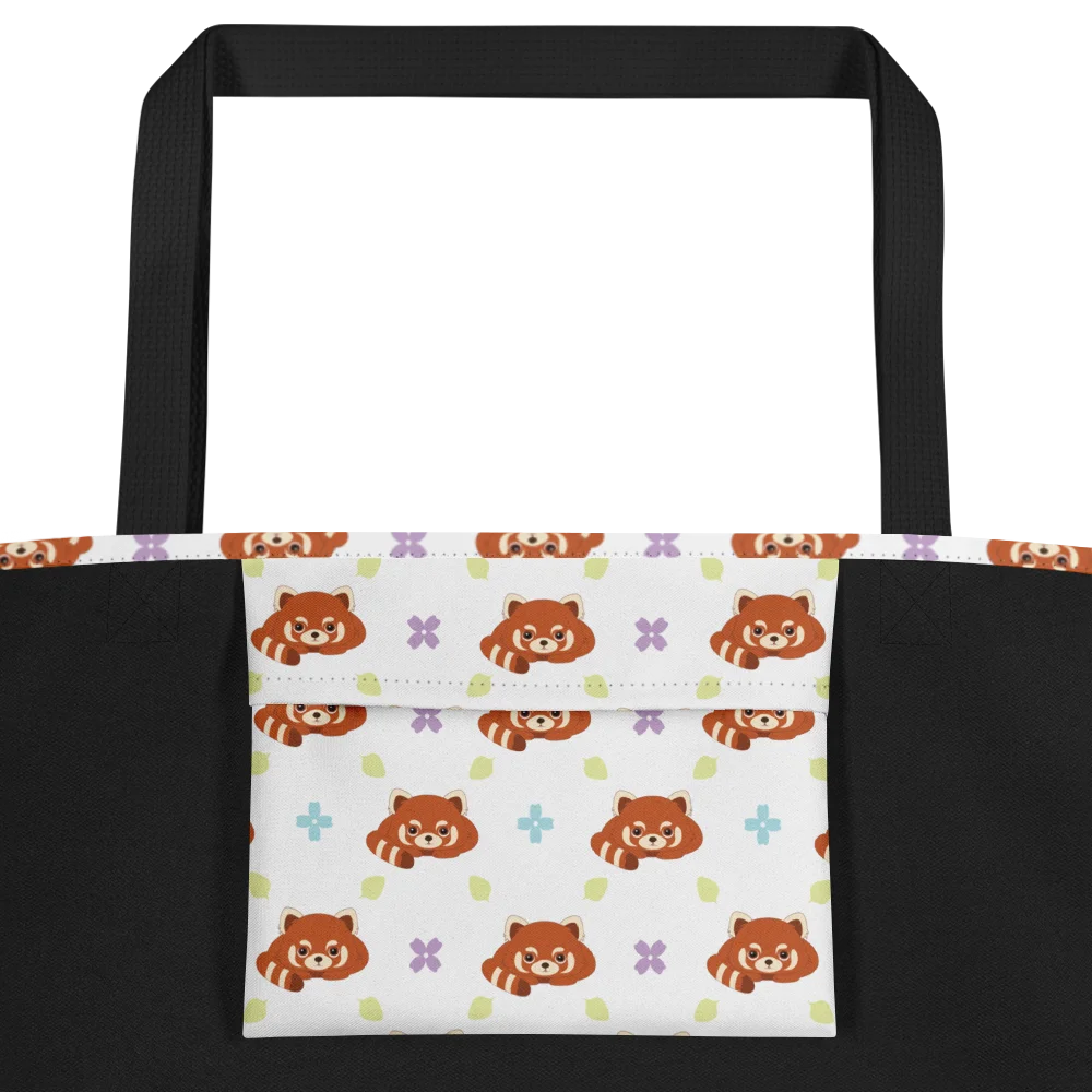 Red Panda Tote Bag product image (2)