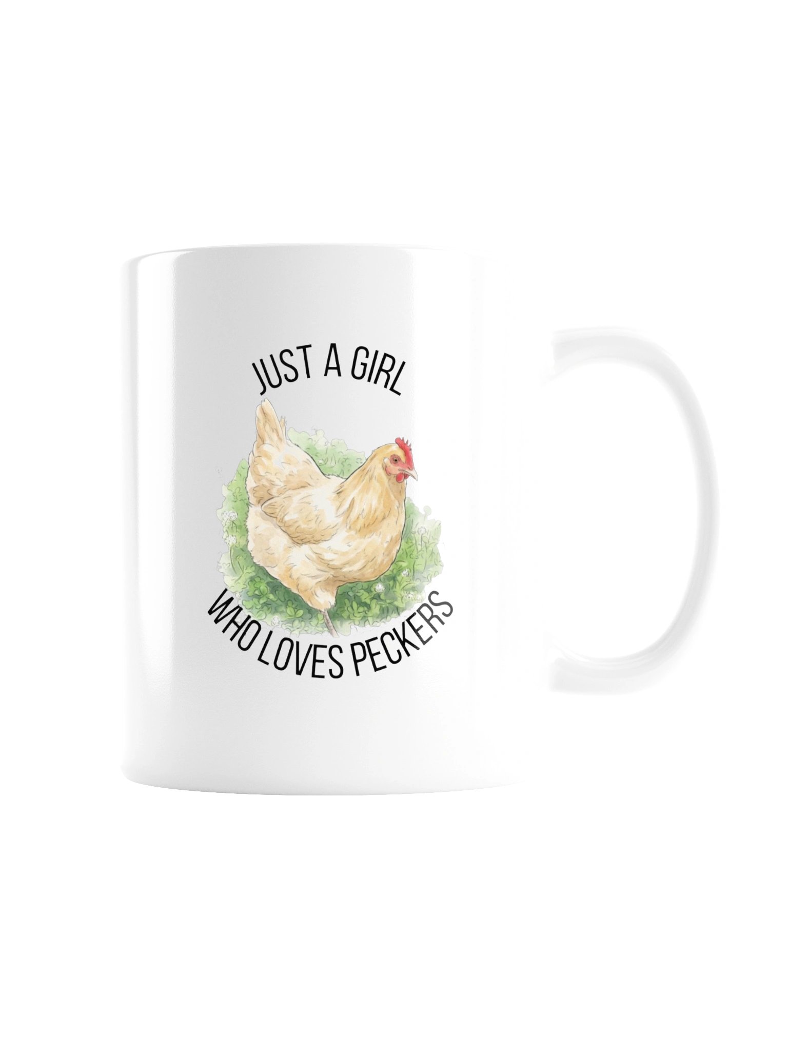Just a Girl Who Loves Peckers Mug Style B product image (3)