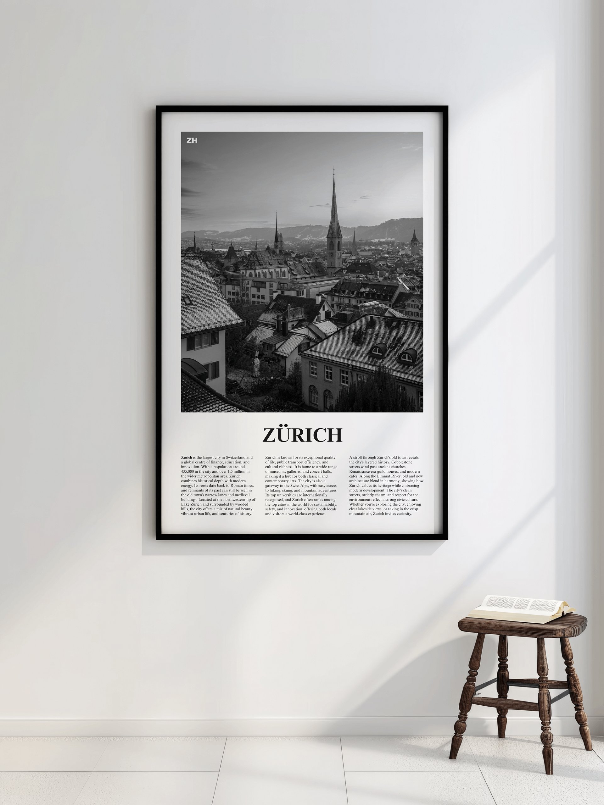 Zurich 03 Newspaper Poster product image (6)