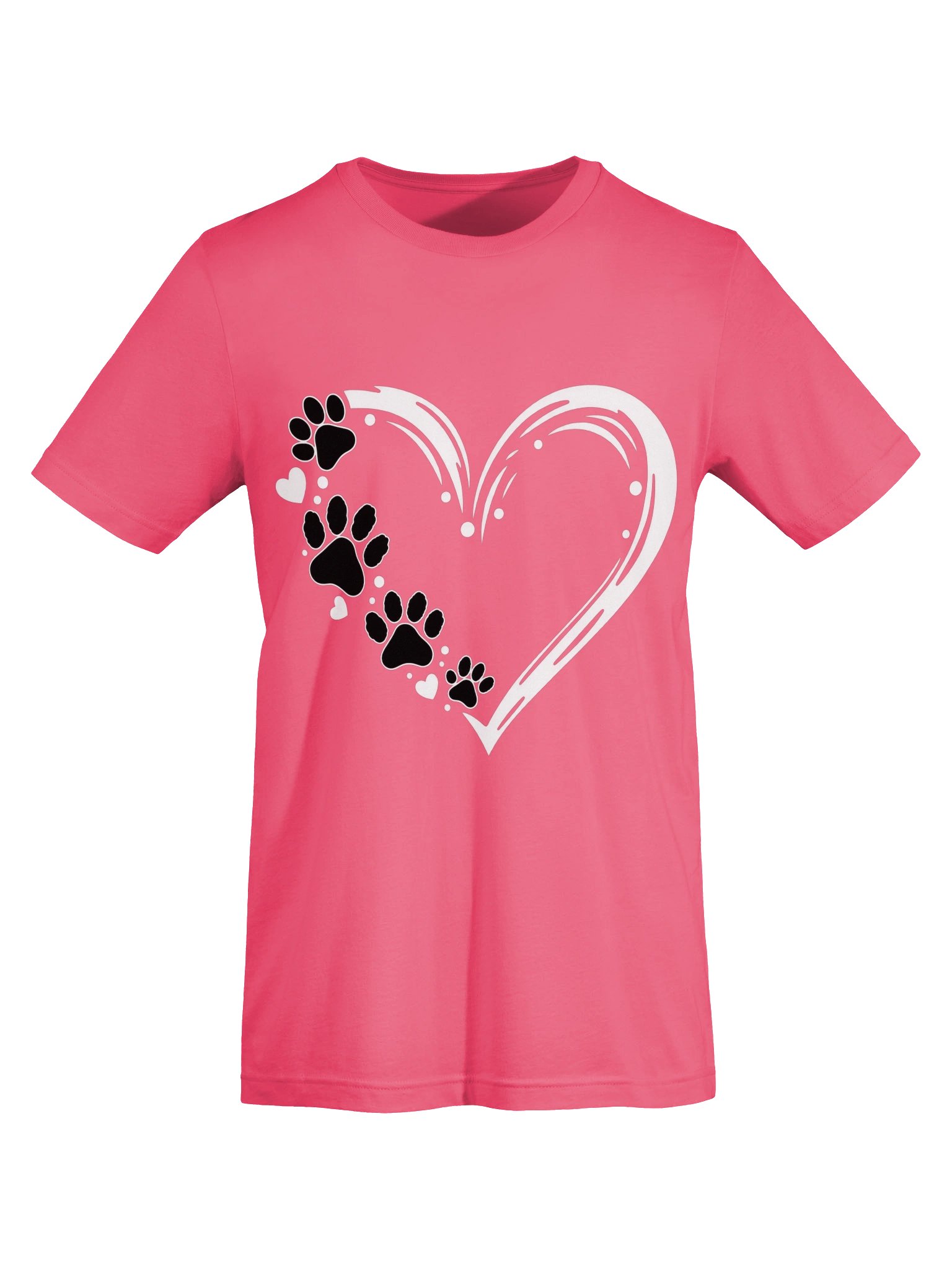 Paws in My Heart Dog Lover Tee product image (5)