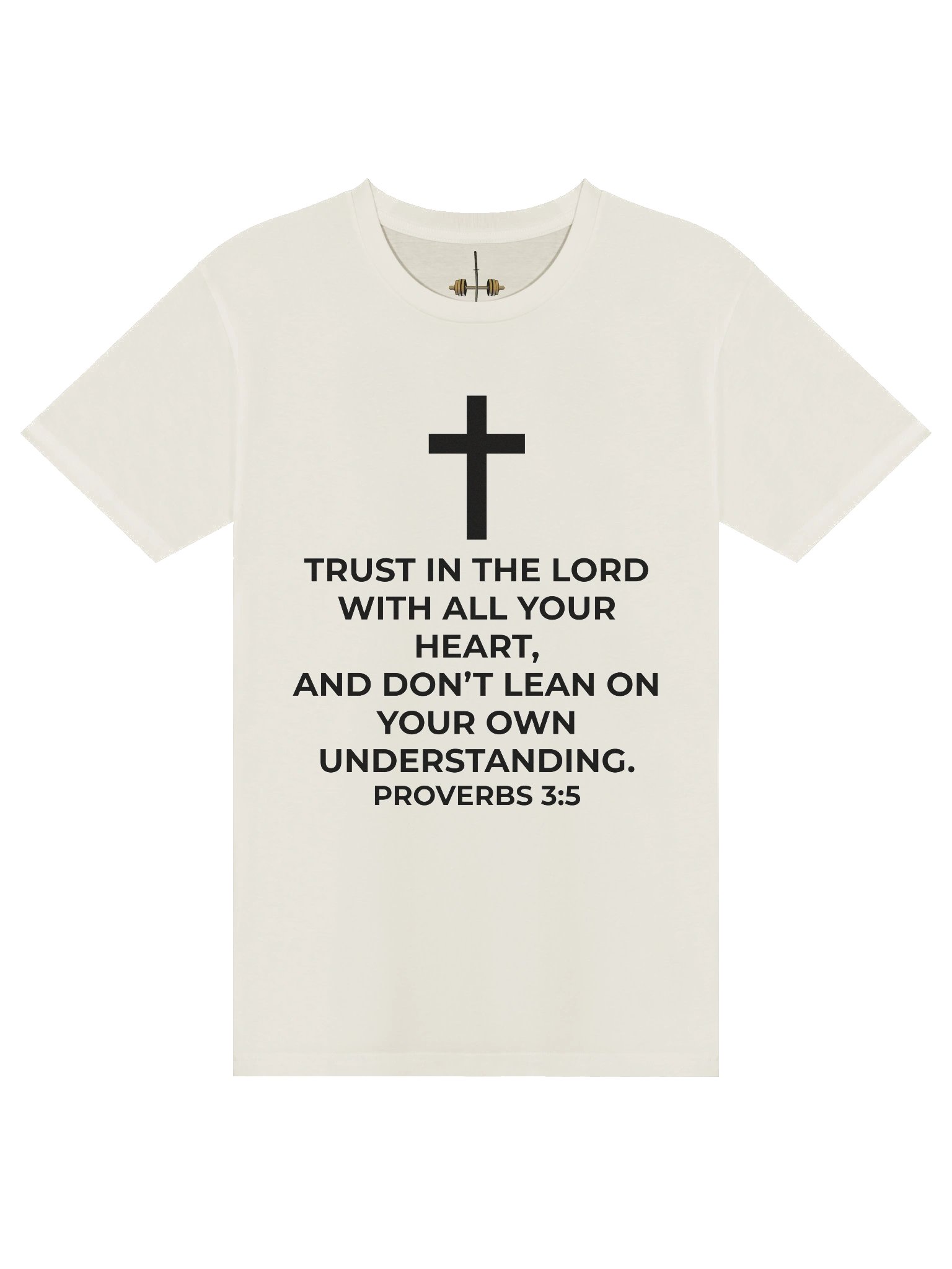 Proverbs 3:5 Unisex T-Shirt [Dark] product image (13)