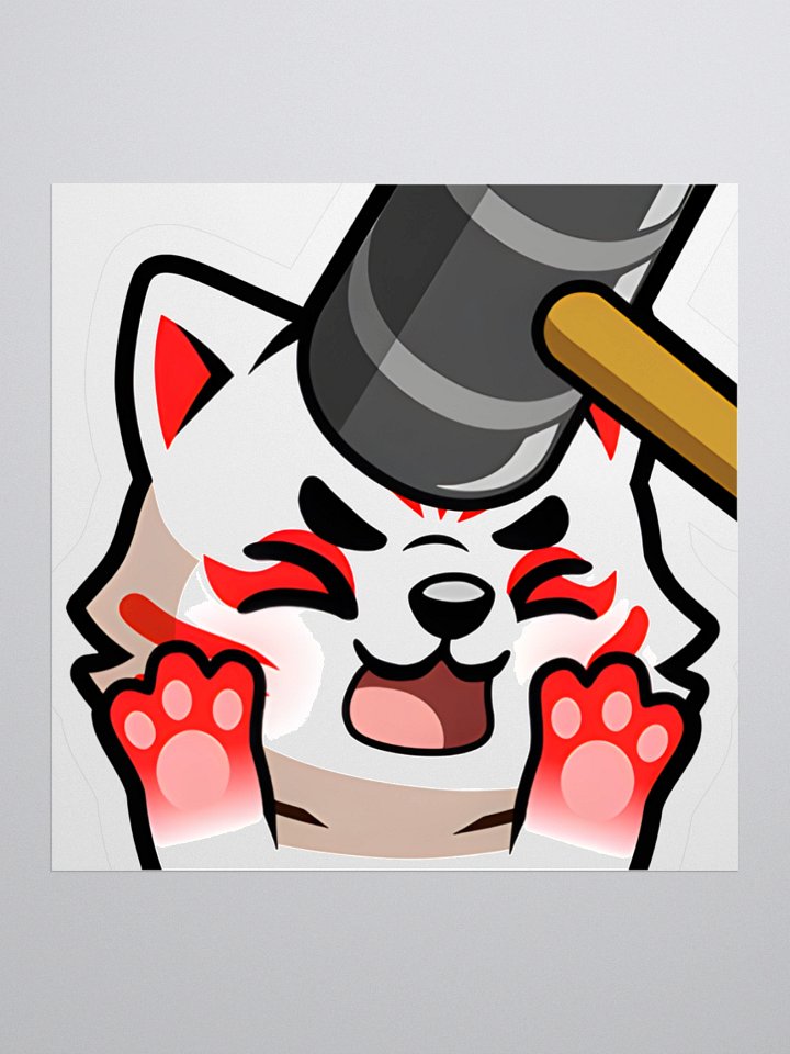 Niko Hammer Bonk Sticker product image (1)