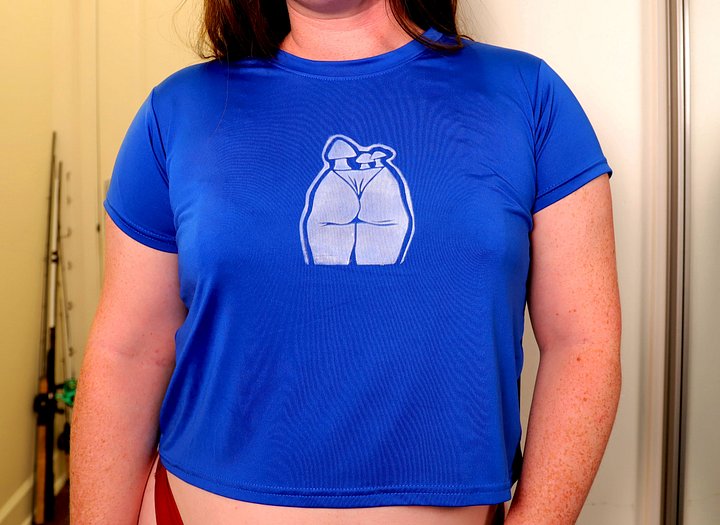 Booty Stamp Crop Top product image (1)