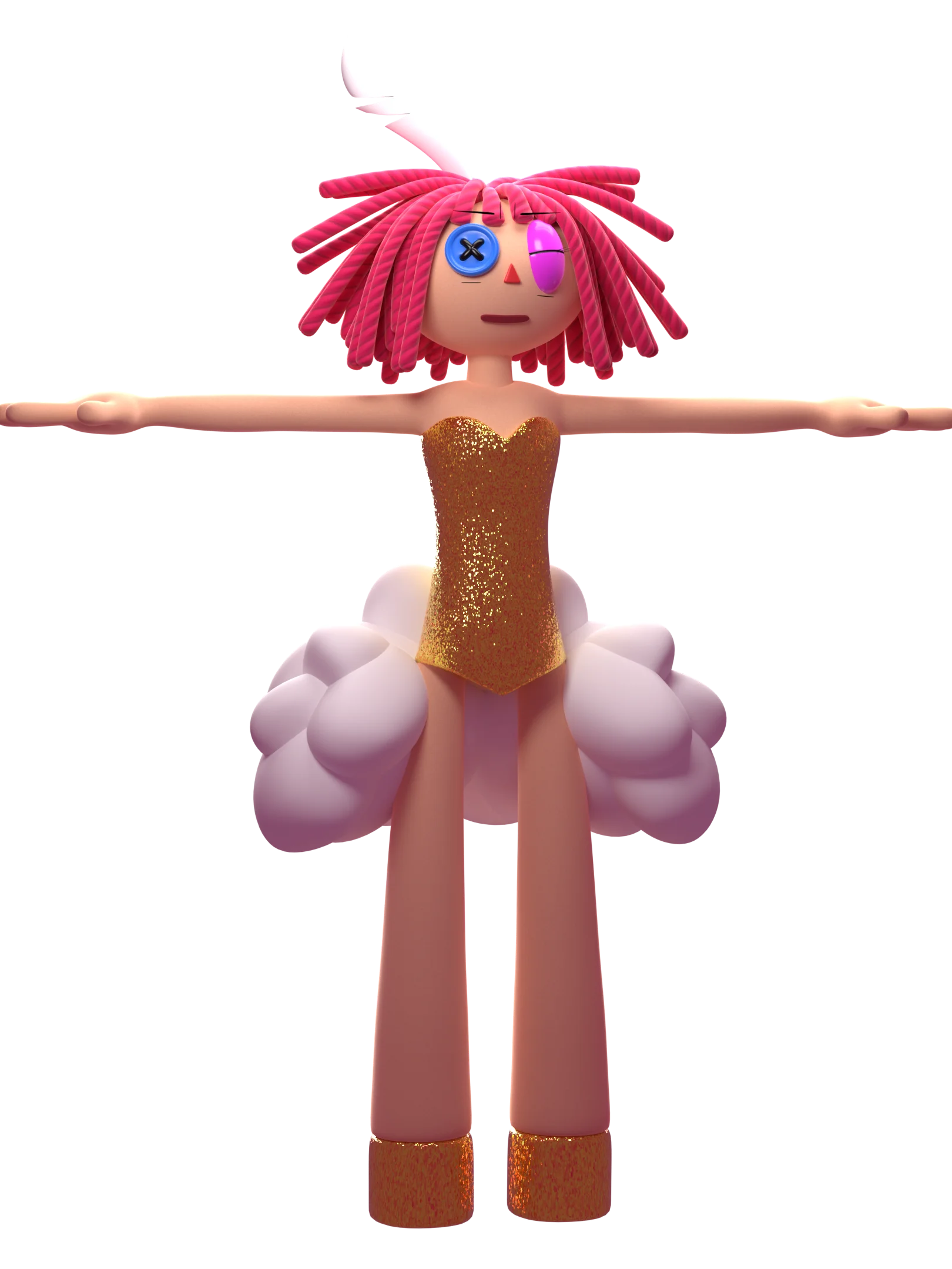 [.blend] Ragatha Dancer - Blender Character Rig product image (1)