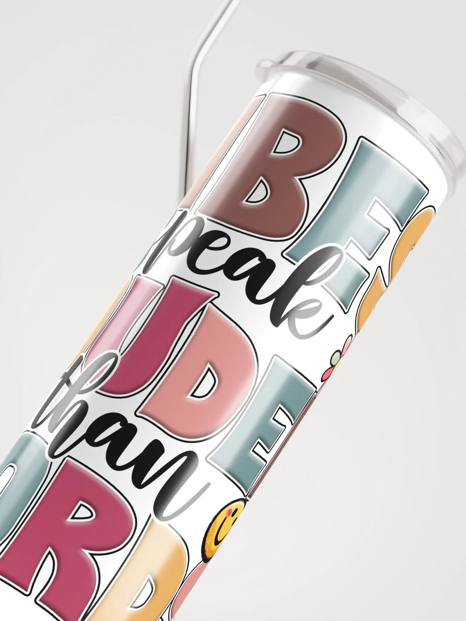 Vibes Speak Louder Stainless Tumbler product image (6)
