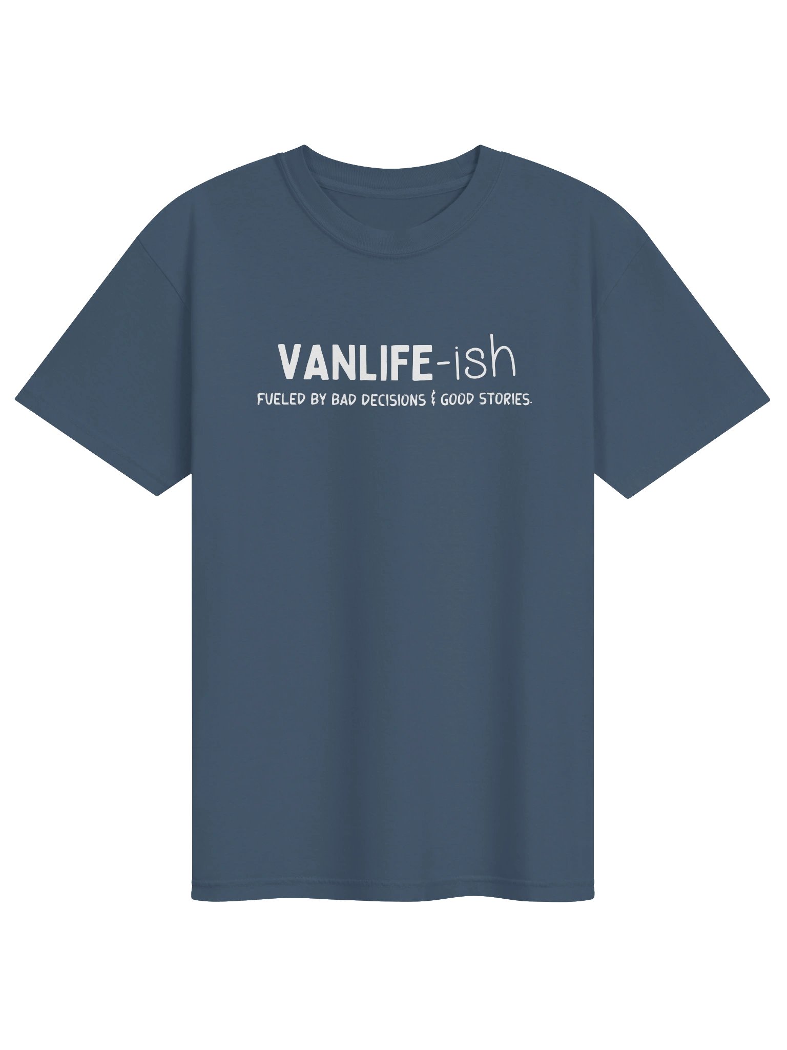 Vanlife-ish Comfort Cotton Tee (Front & Back) product image (1)