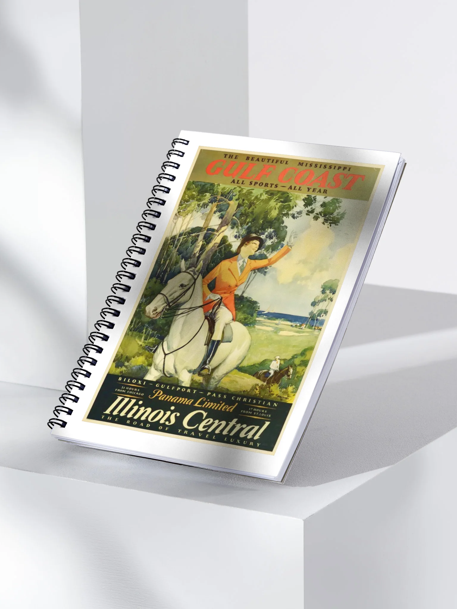 Mississippi Gulf Coast Vintage Travel Notebook product image (3)