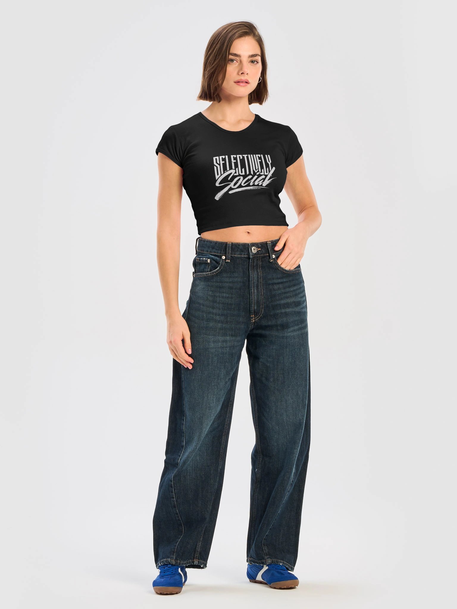 Selectively Social: Ladies Crop Top product image (23)